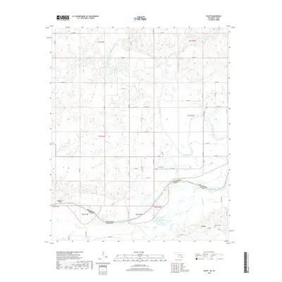2018 Map of Bluff, 2018 Print