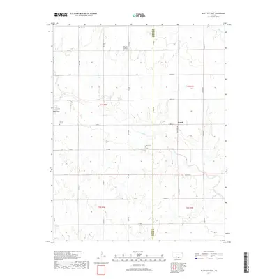2018 Map of Bluff City East, 2018 Print