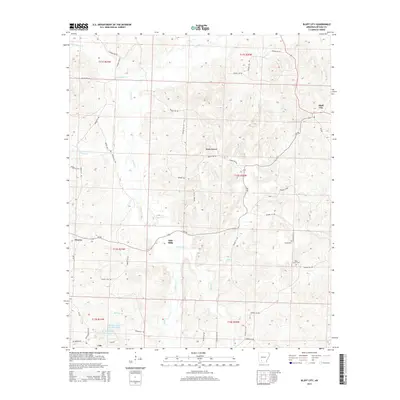 2014 Map of Bluff City, 2014 Print