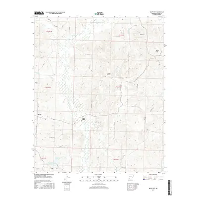 2017 Map of Bluff City, 2017 Print