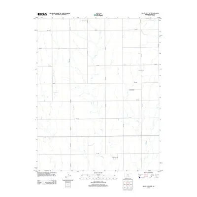 2012 Map of Bluff City NW, 2012 Print