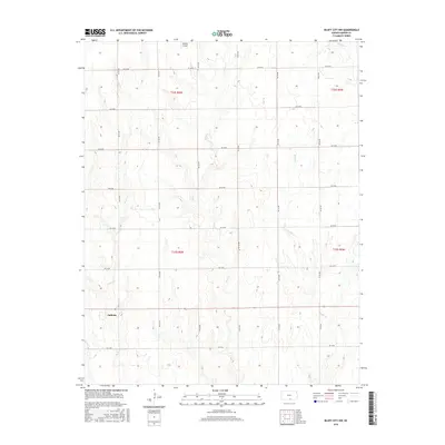 2015 Map of Bluff City NW, 2015 Print