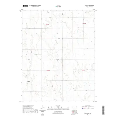 2018 Map of Bluff City NW, 2018 Print