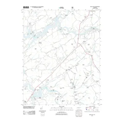 2011 Map of Bluff City, 2011 Print