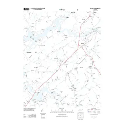 2013 Map of Bluff City, 2013 Print