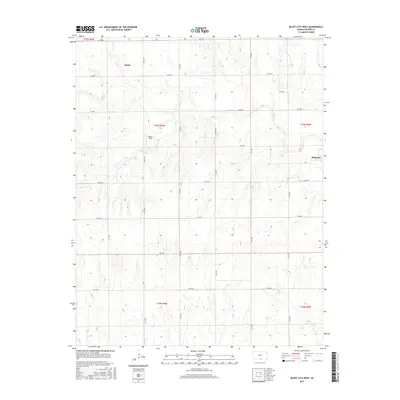 2015 Map of Bluff City West, 2015 Print