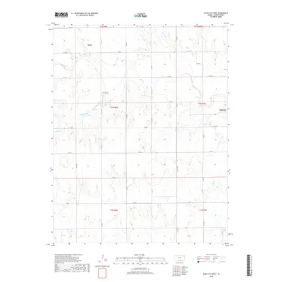 2018 Map of Bluff City West, 2018 Print