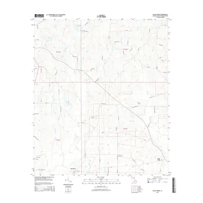 2015 Map of Bluff Creek, 2015 Print