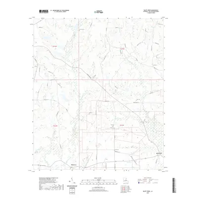 2020 Map of Bluff Creek, 2020 Print