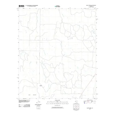 2010 Map of Bluff Creek, 2010 Print