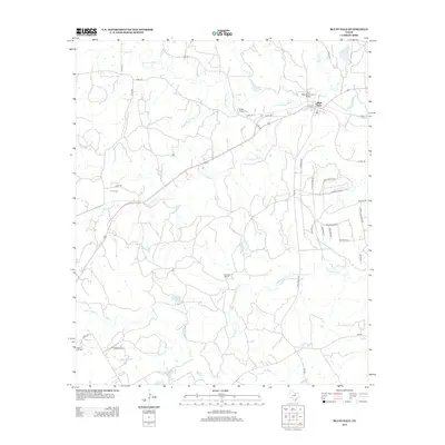 2012 Map of Bluff Dale, 2012 Print
