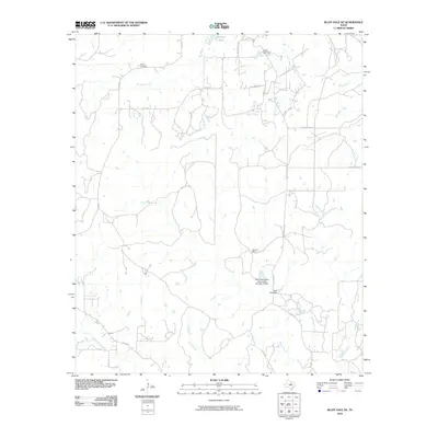 2010 Map of Bluff Dale NE, 2010 Print