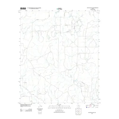 2012 Map of Bluff Dale NE, 2012 Print