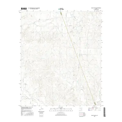 2016 Map of Bluff Dale NE, 2016 Print