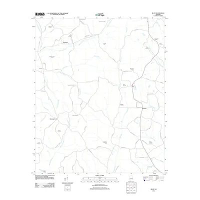 2011 Map of Bluff, 2011 Print