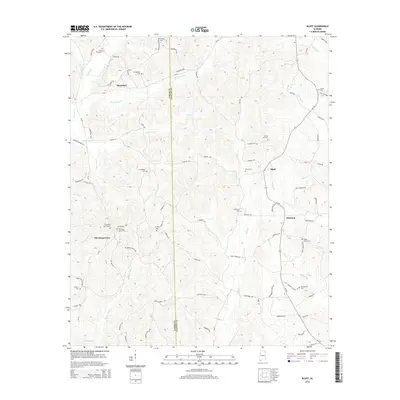 2014 Map of Bluff, 2014 Print
