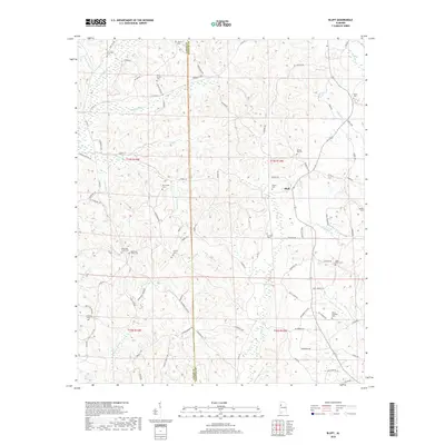 2018 Map of Bluff, 2018 Print