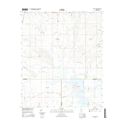 2015 Map of Bluff Lake, 2015 Print