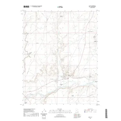 2020 Map of Bluff, 2020 Print
