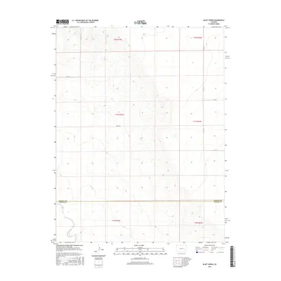 2016 Map of Bluff Spring, 2016 Print