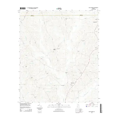 2014 Map of Bluff Springs, 2014 Print