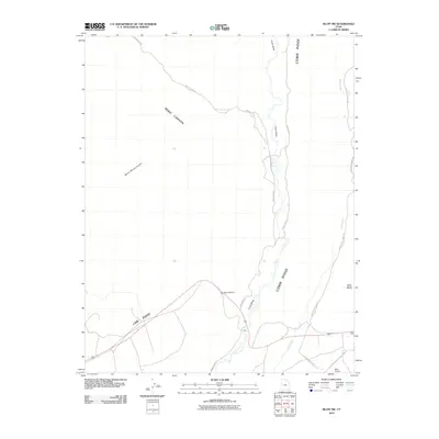 2010 Map of Bluff SW, 2010 Print