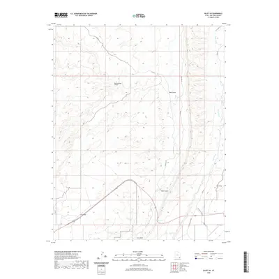 2020 Map of Bluff SW, 2020 Print