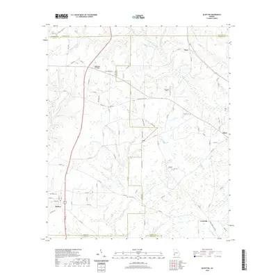 2020 Map of Bluffton, 2020 Print