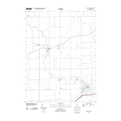 2010 Map of Bluffton, 2010 Print