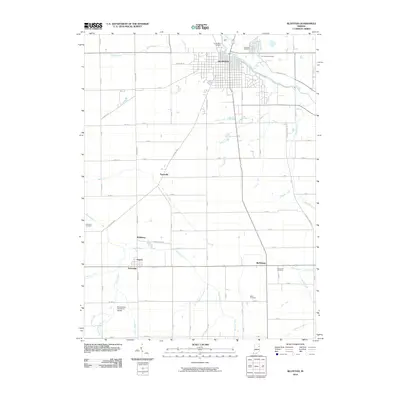 2010 Map of Bluffton, 2010 Print