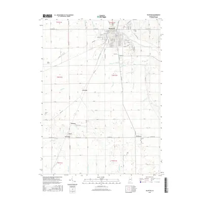 2016 Map of Bluffton, 2016 Print