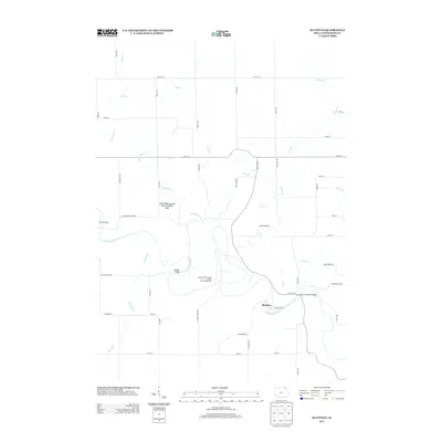2013 Map of Bluffton, 2013 Print