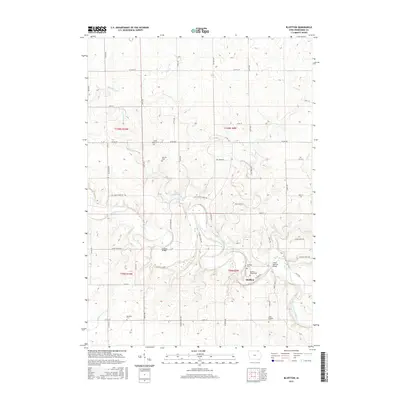 2015 Map of Bluffton, 2015 Print