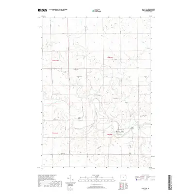 2018 Map of Bluffton, 2018 Print