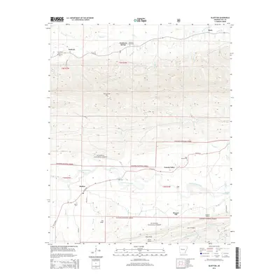 2014 Map of Bluffton, 2014 Print