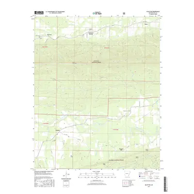 2017 Map of Bluffton, 2017 Print