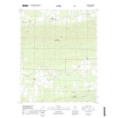 2020 Map of Bluffton, 2020 Print