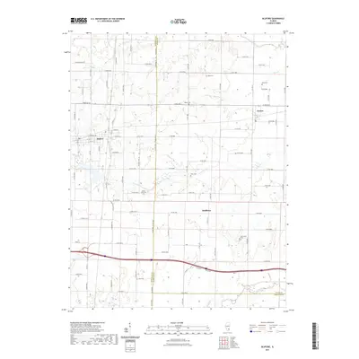 2021 Map of Bluford, 2021 Print