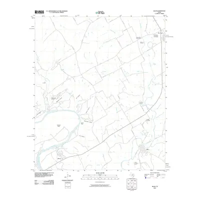 2010 Map of Blum, 2010 Print