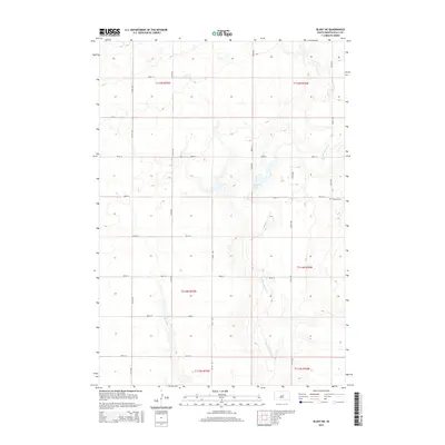 2015 Map of Blunt NE, 2015 Print