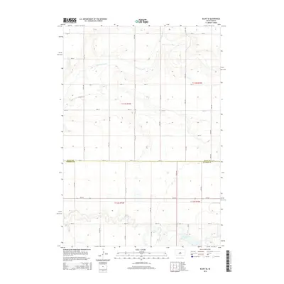 2015 Map of Blunt SE, 2015 Print