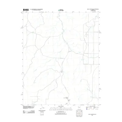 2011 Map of Blye Canyon NE, 2011 Print