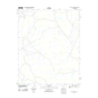 2011 Map of Blye Canyon SE, 2011 Print