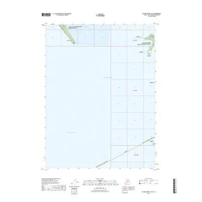 2017 Map of Blying Sound C-8 SE, 2017 Print