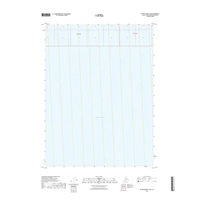 2018 Map of Blying Sound C-8 SW, 2018 Print
