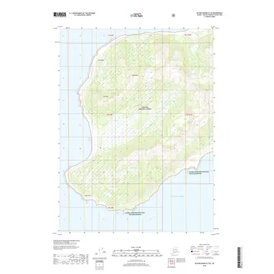2018 Map of Blying Sound D-3 SE, 2018 Print