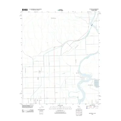 2012 Map of Blythe NE, 2012 Print