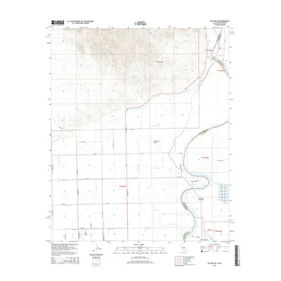 2015 Map of Blythe NE, 2015 Print