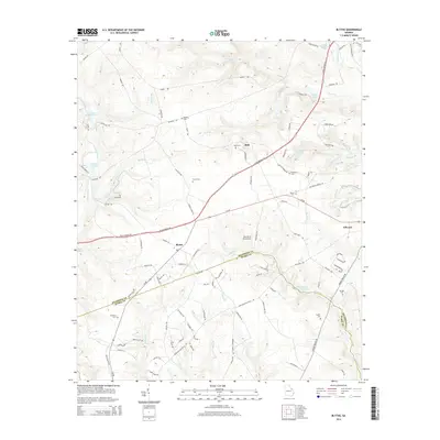 2014 Map of Blythe, 2014 Print