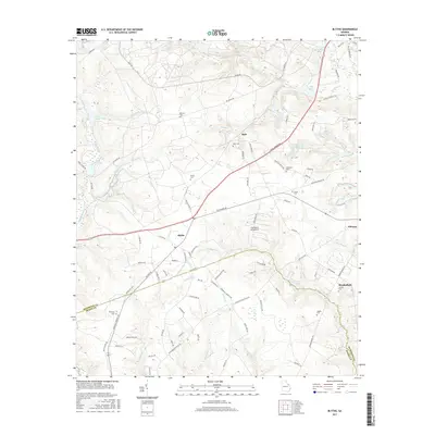 2017 Map of Blythe, 2017 Print